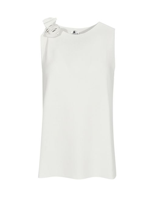 Maglia Clizia in viscosa stretch Pomice Liviana Conti | F6SA24A08-1